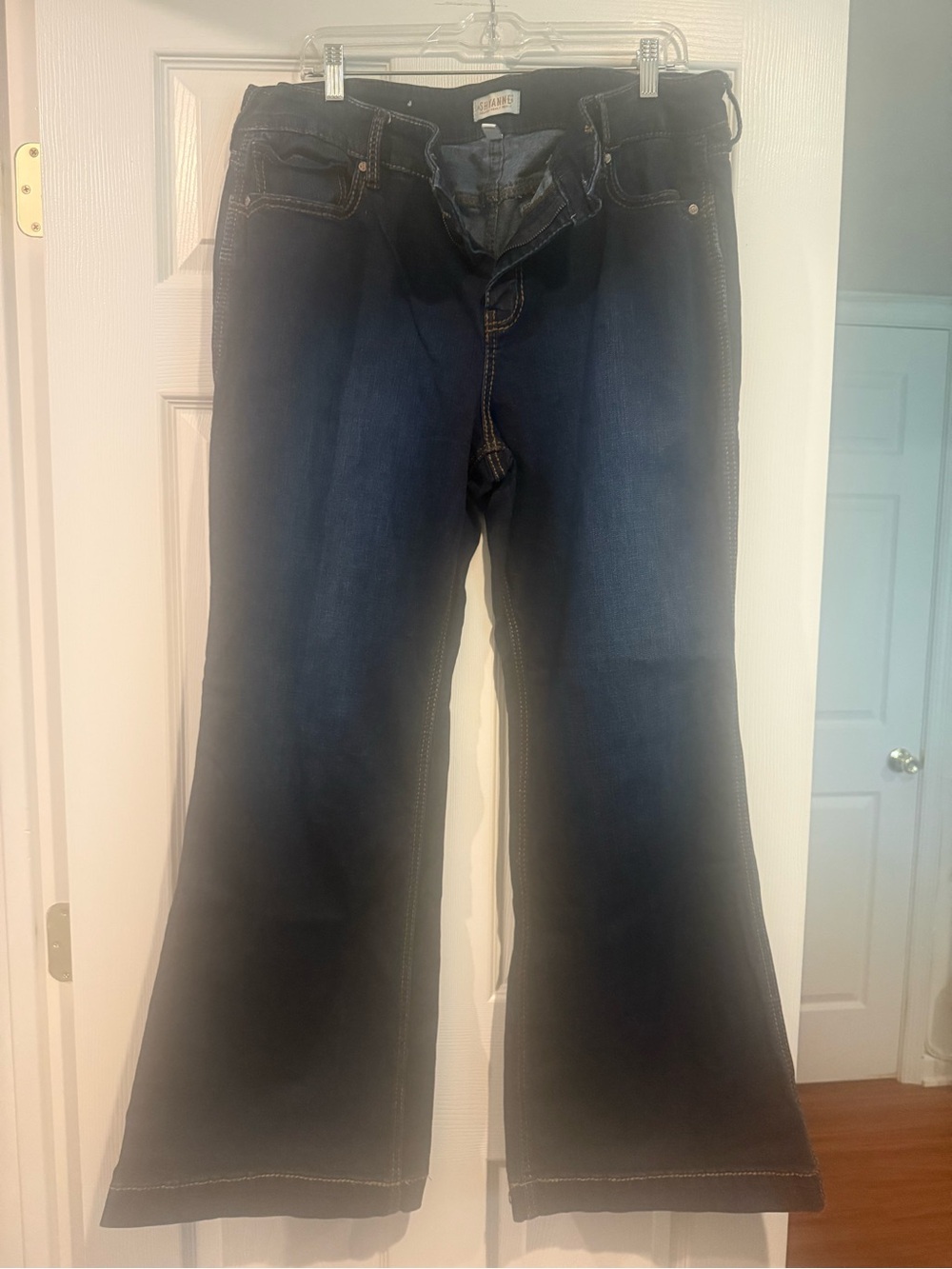 Shyanne Women’s Dark Wash Trouser Jeans 34W x 32L Stretch Boot Barn